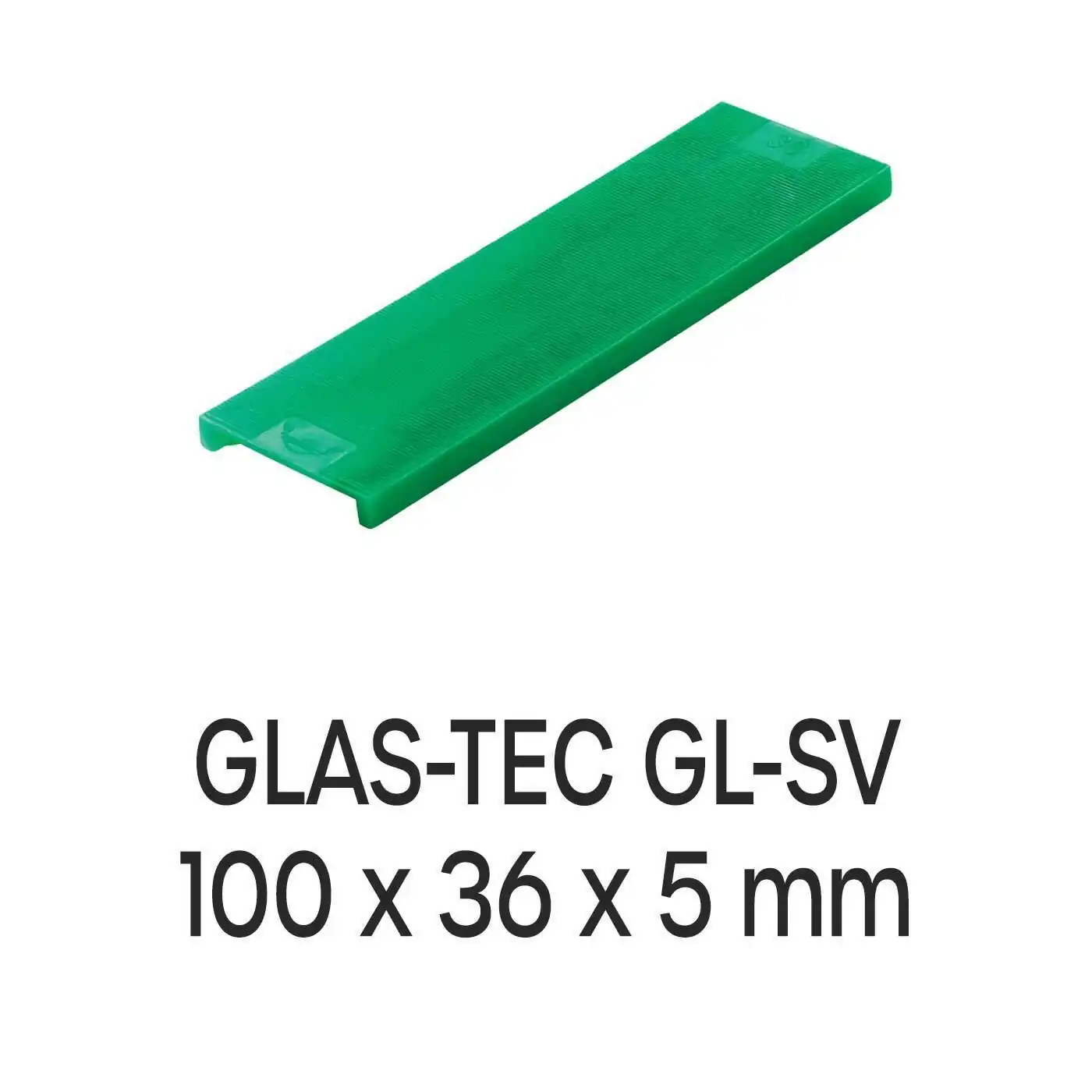 Roto GLAS-TEC GL-SV 100 x 36 x 5 mm Verglasungsklötze 500 Stück