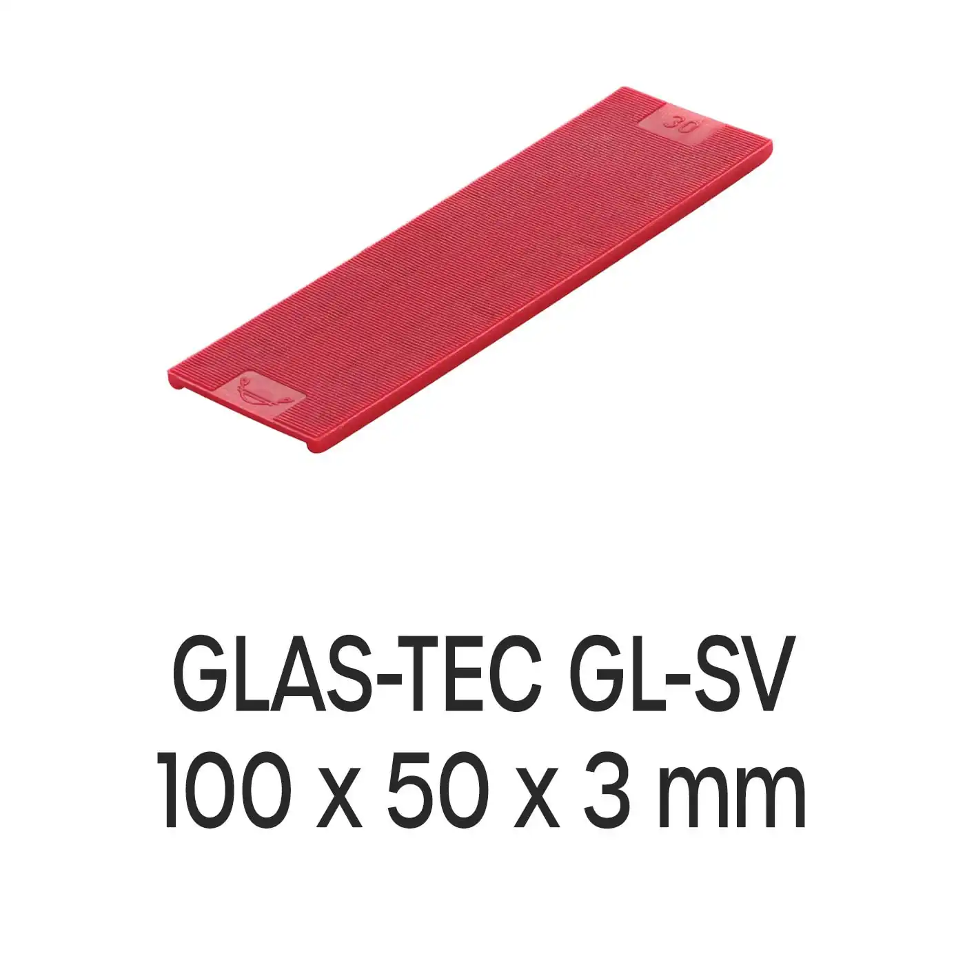 Roto GLAS-TEC GL-SV 100 x 50 x 3 mm Verglasungsklötze 500 Stück