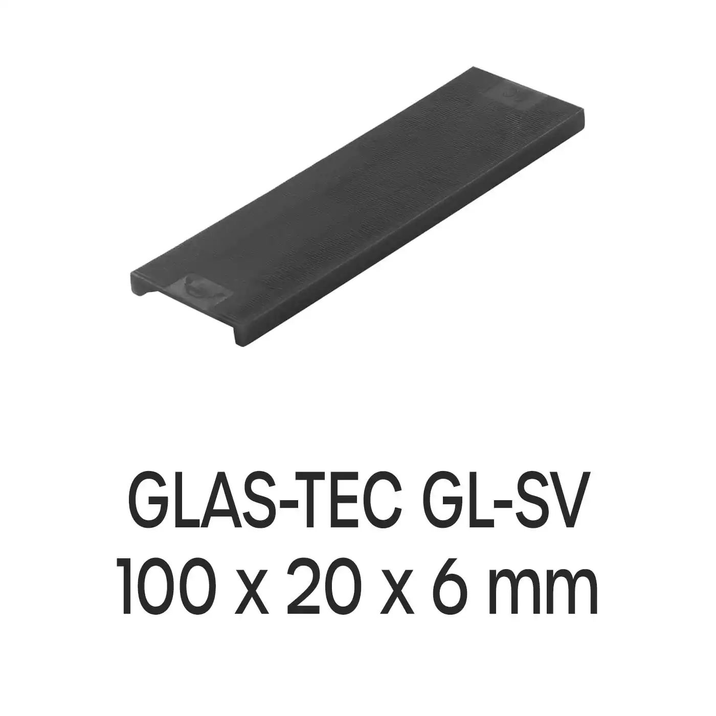 Roto GLAS-TEC GL-SV 100 x 20 x 6 mm Verglasungsklötze 1000 Stück