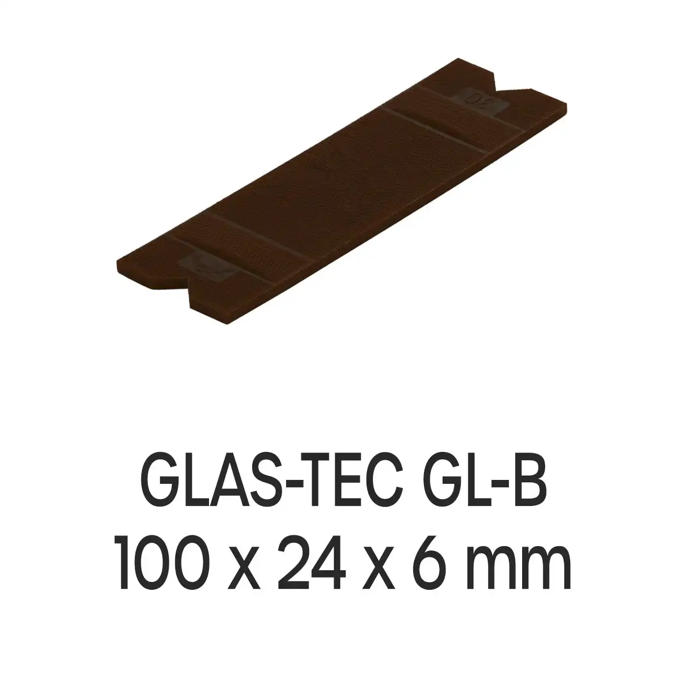 Roto GLAS-TEC GL-B 100 x 24 x  mm Verglasungsklötze 1000 Stück