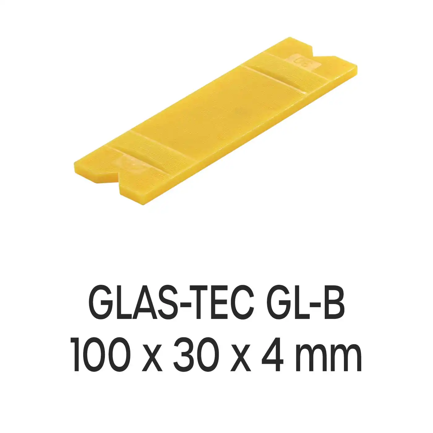 Roto GLAS-TEC GL-B 100 x 30 x 4 mm Verglasungsklötze 1000 Stück
