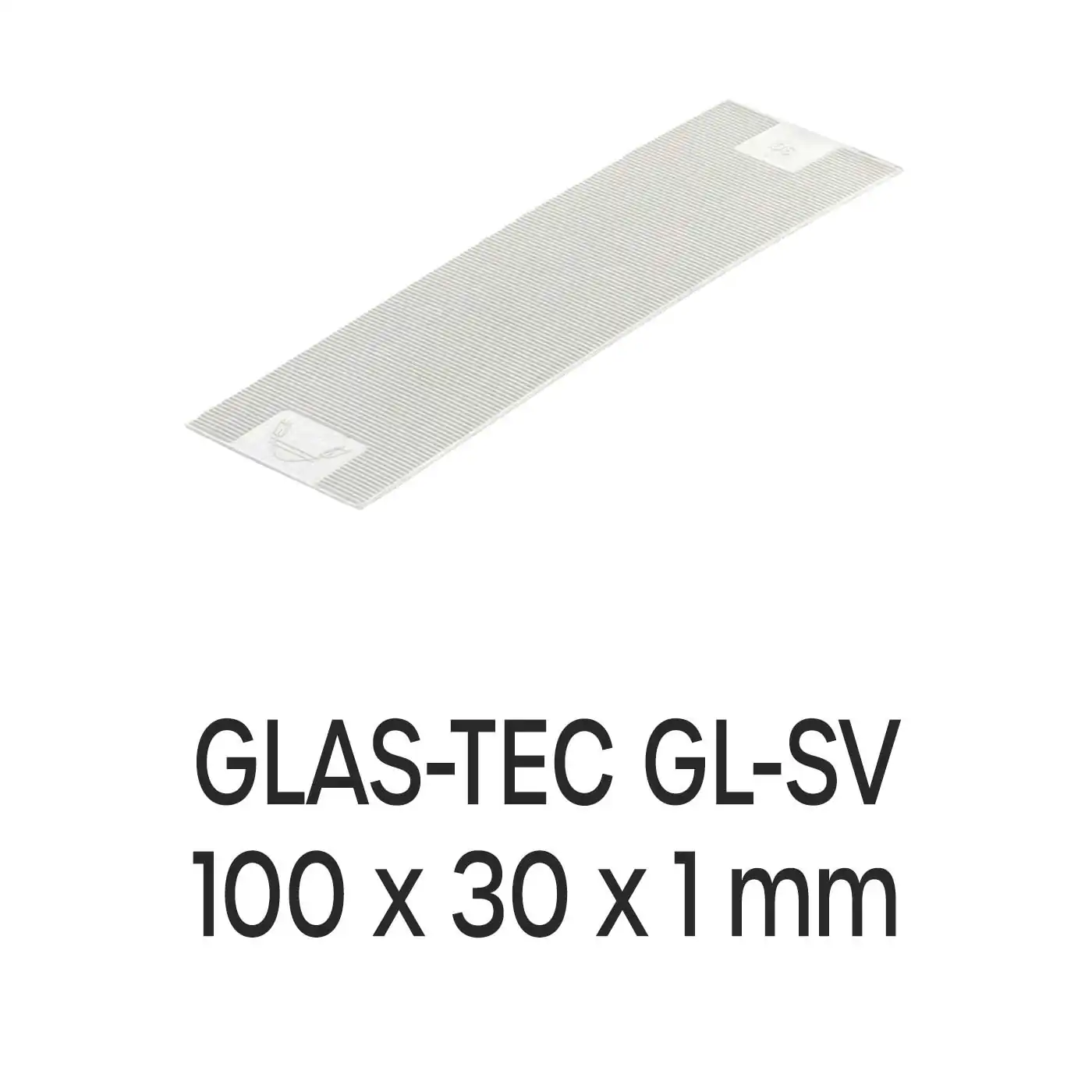 Roto GLAS-TEC GL-SV 100 x 30 x 1 mm Verglasungsklötze 1000 Stück