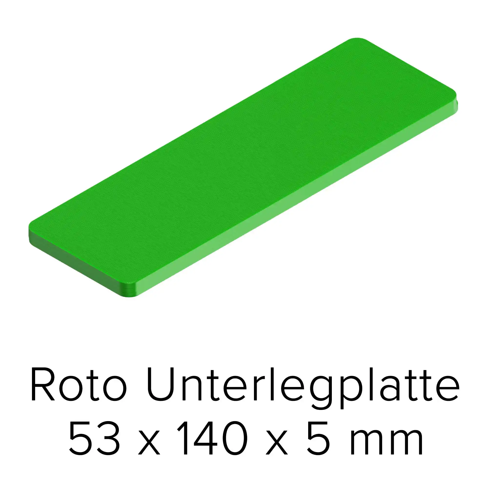 Roto Unterlegplatte 53 x 140 x 5 mm