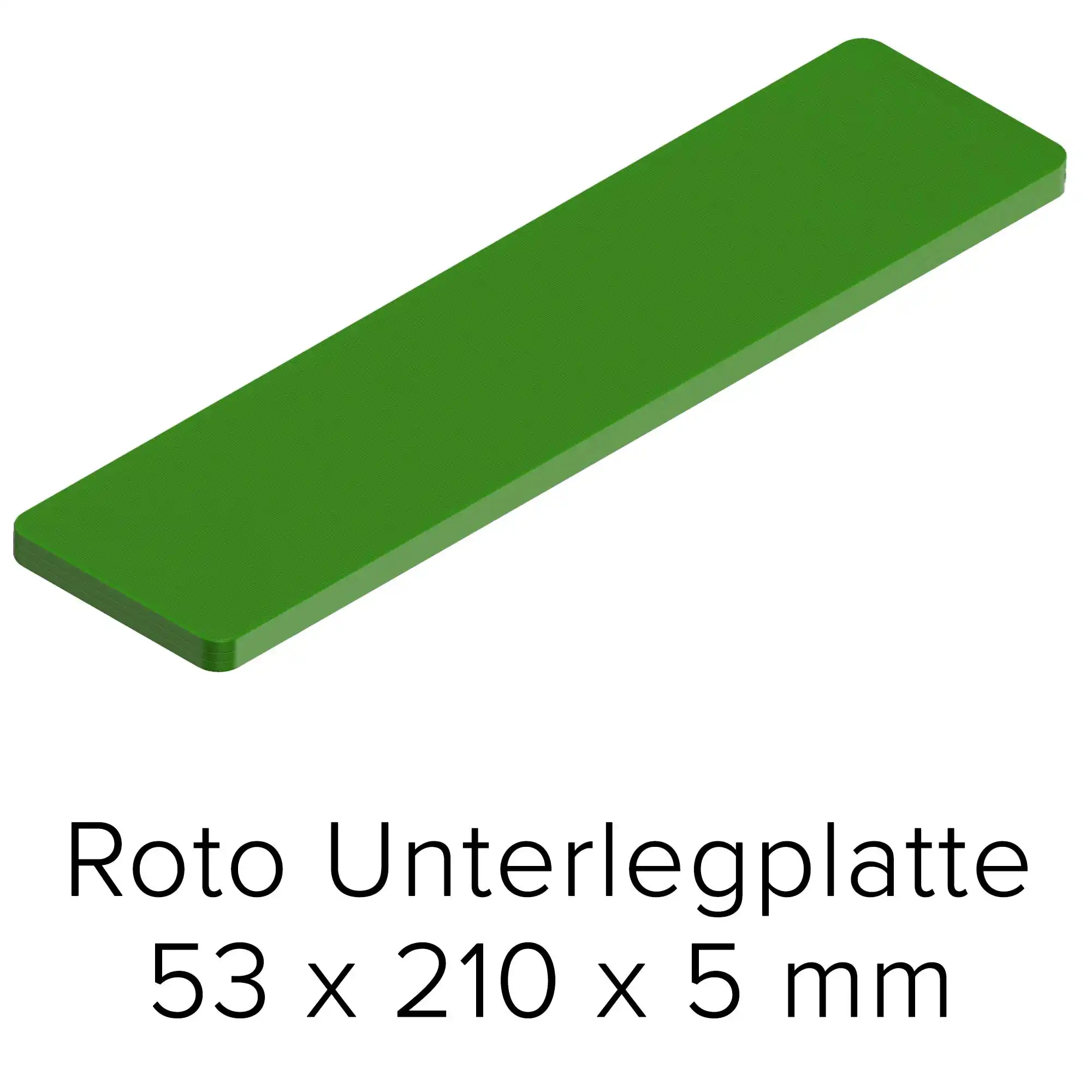 Roto Unterlegplatte 53 x 210 x 5 mm