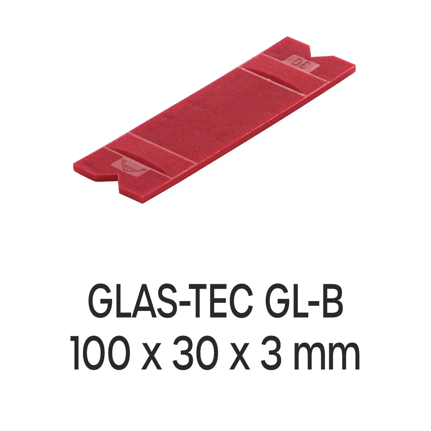 Roto GLAS-TEC GL-B 100 x 30 x 3 mm Verglasungsklötze 1000 Stück