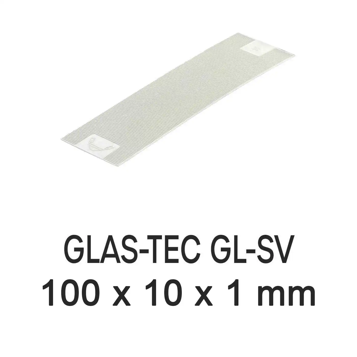 Roto GLAS-TEC GL-SV 100 x 10 x 1 mm Verglasungsklötze 1000 Stück
