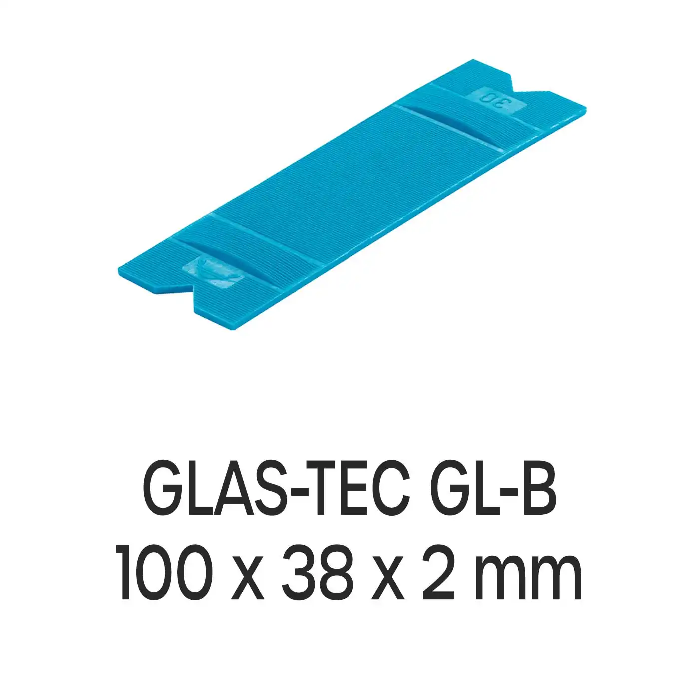 Roto GLAS-TEC GL-B 100 x 38 x 2 mm Verglasungsklötze 500 Stück