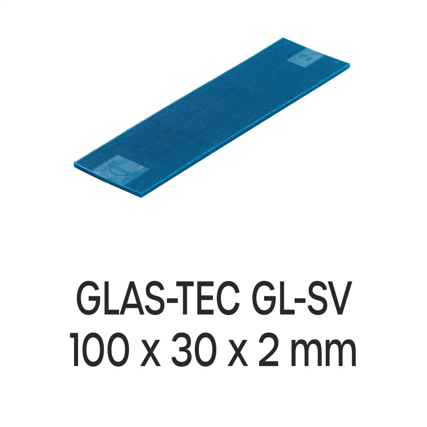 Roto GLAS-TEC GL-SV 100 x 30 x 2 mm Verglasungsklötze 1000 Stück