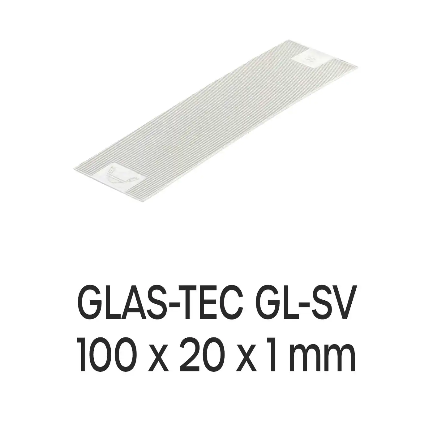Roto GLAS-TEC GL-SV 100 x 20 x 1 mm Verglasungsklötze 1000 Stück