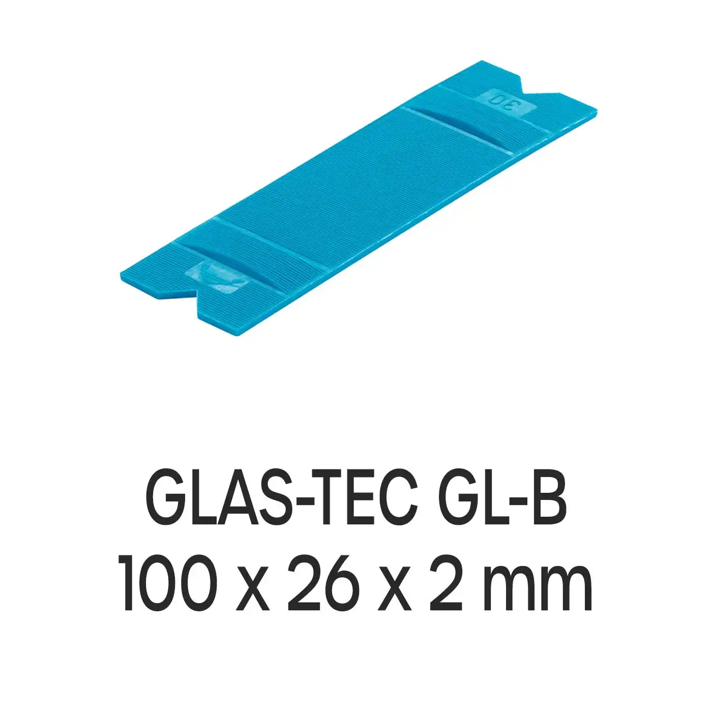 Roto GLAS-TEC GL-B 100 x 26 x 2 mm Verglasungsklötze 1000 Stück