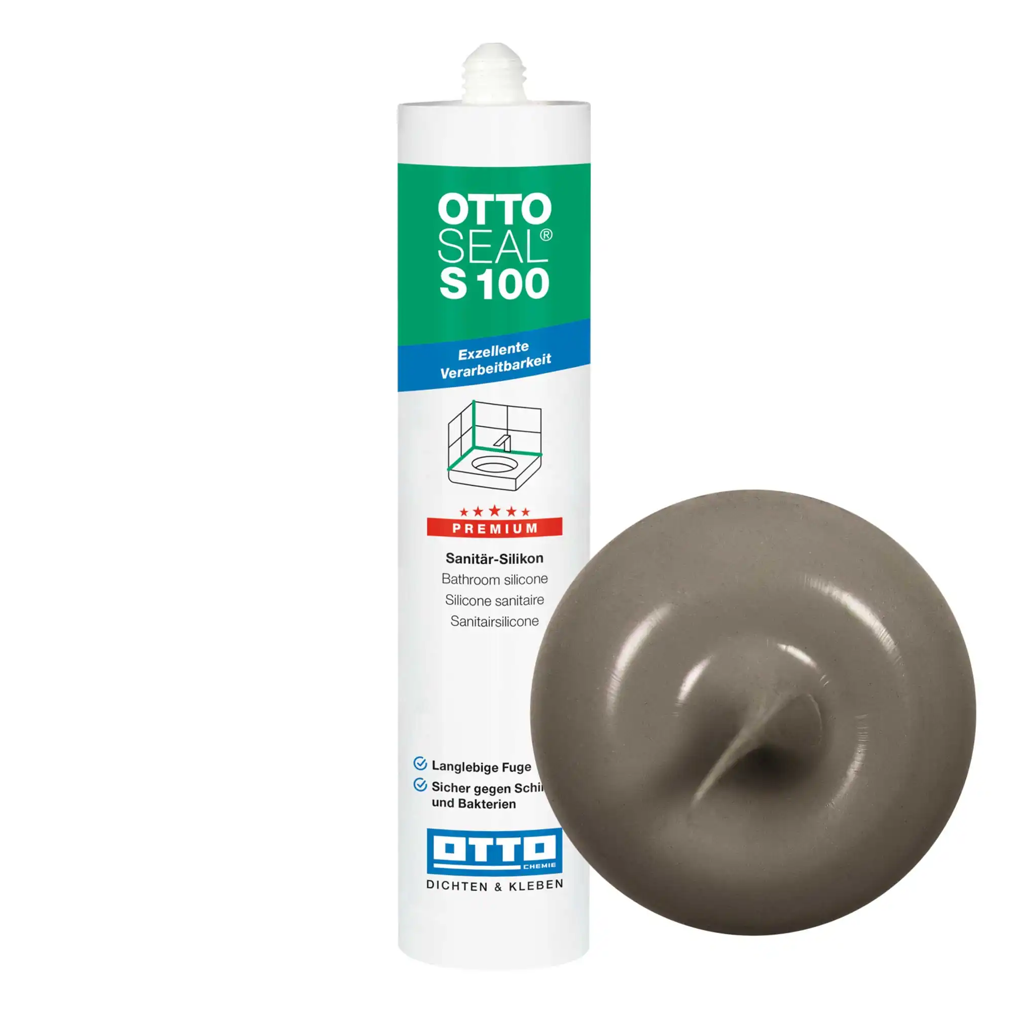 Ottoseal S 100 Sanitär-Silikon Seide C6778