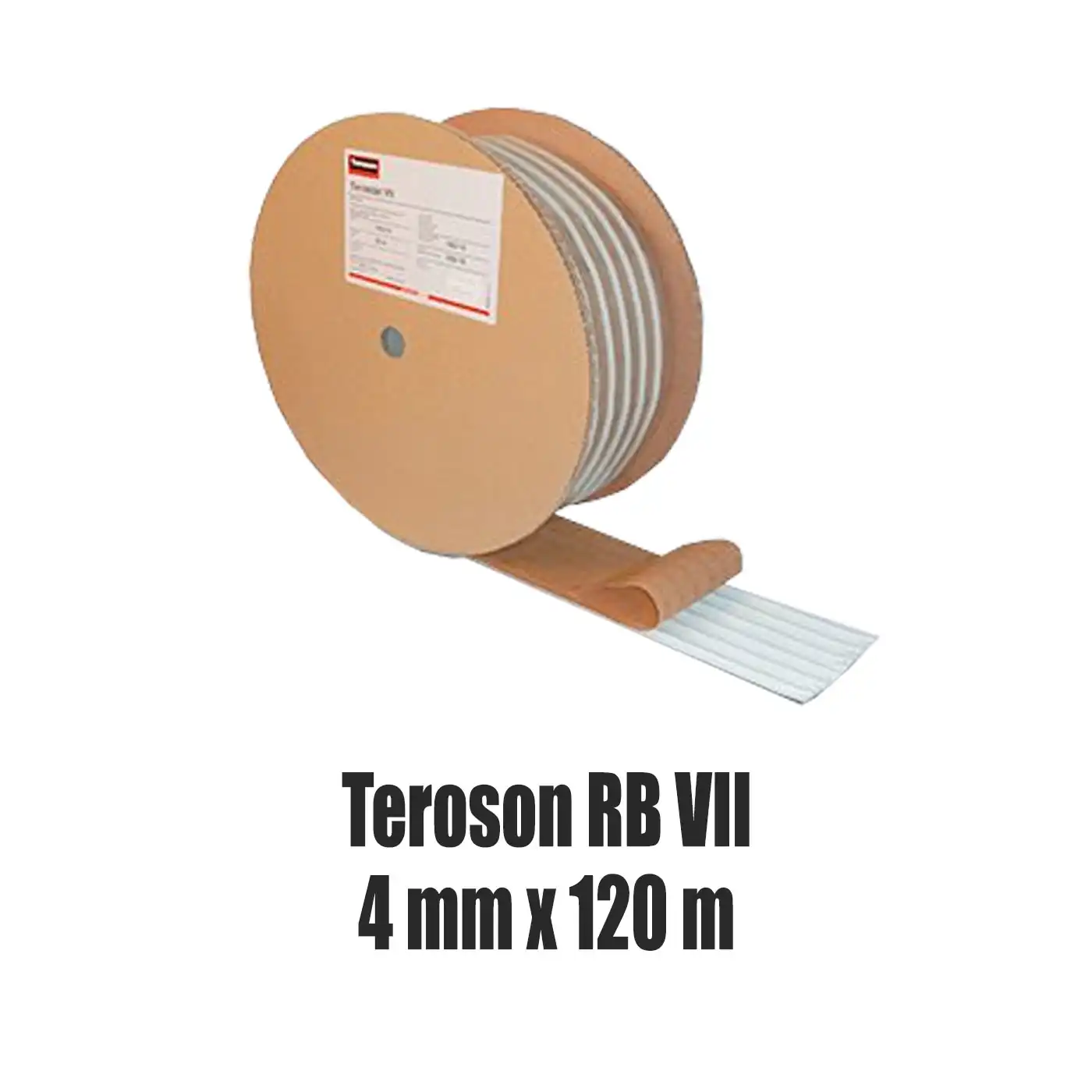 Profiliertes Dichtband TEROSON RB VII Rundprofil 4 mm x 120 m