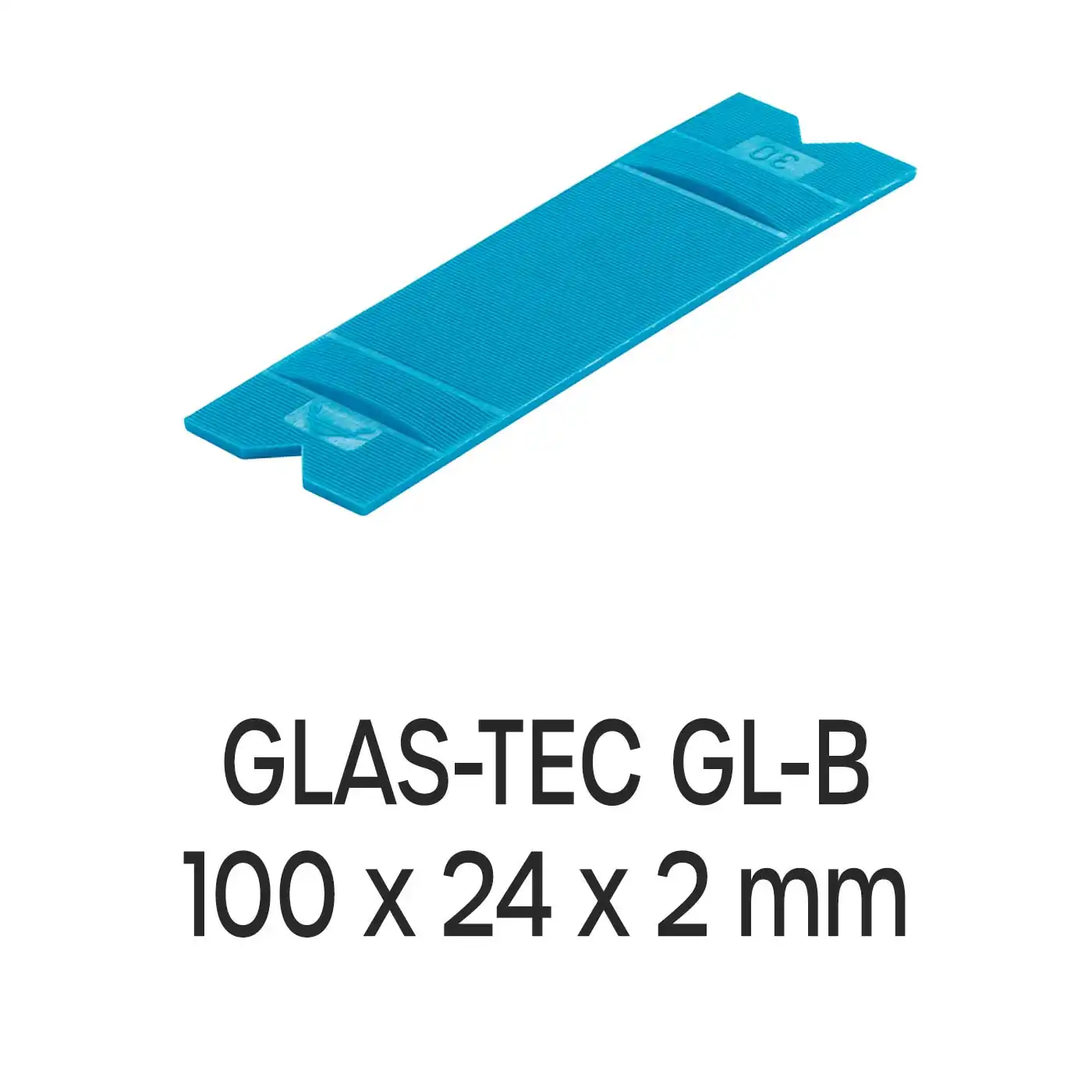 Roto GLAS-TEC GL-B 100 x 24 x 2 mm Verglasungsklötze 1000 Stück
