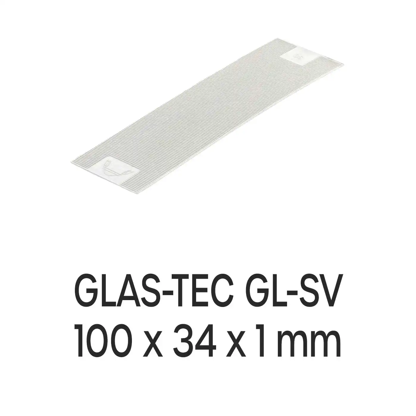 Roto GLAS-TEC GL-SV 100 x 34 x 1 mm Verglasungsklötze 500 Stück