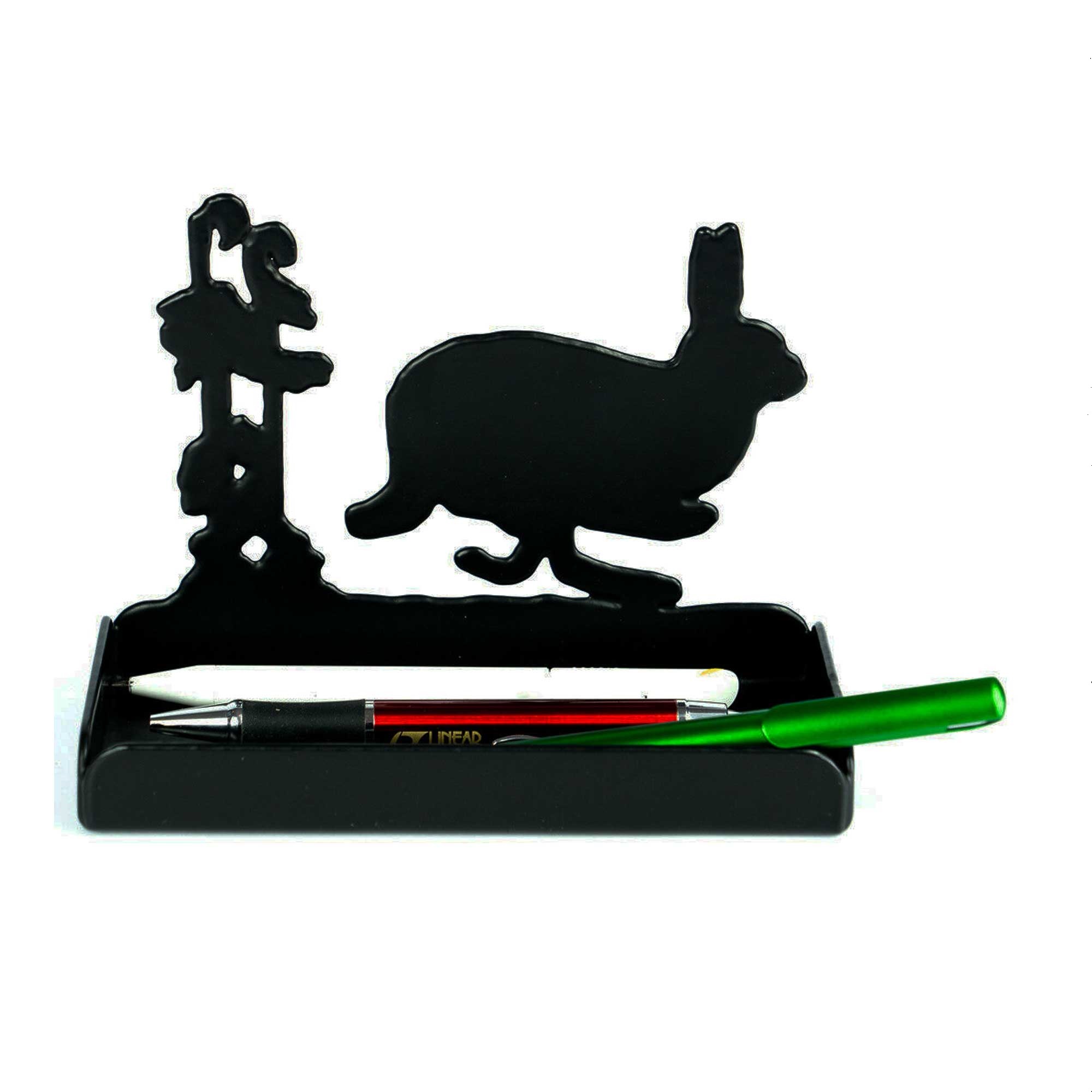 Schreibtisch Stiftschale Running Hare Laufender Hase Trivia Tray Profiles Range