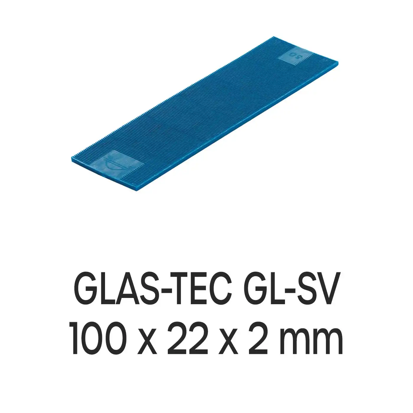 Roto GLAS-TEC GL-SV 100 x 22 x 2 mm Verglasungsklötze 1000 Stück