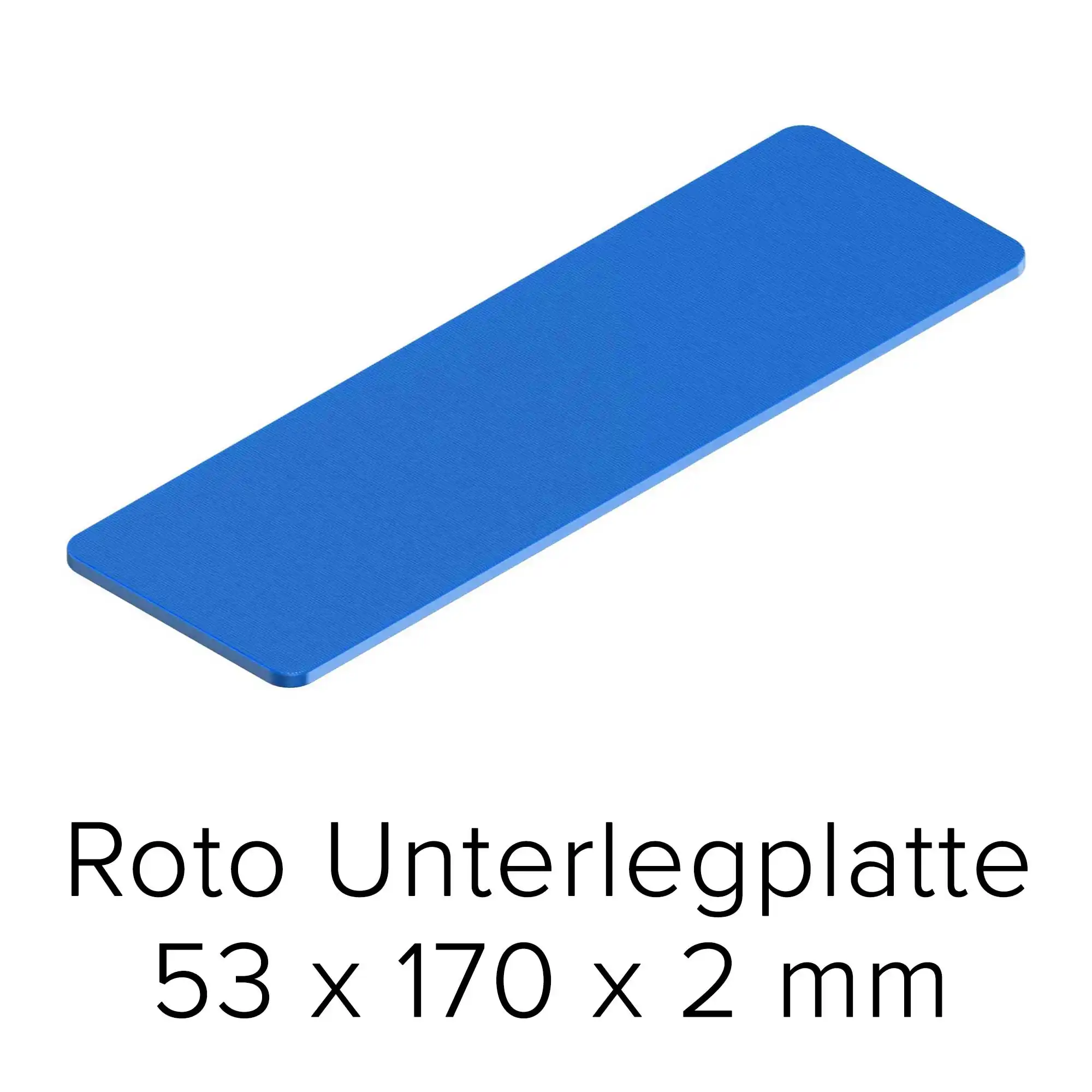 Roto Unterlegplatte 53 x 170 x 2 mm