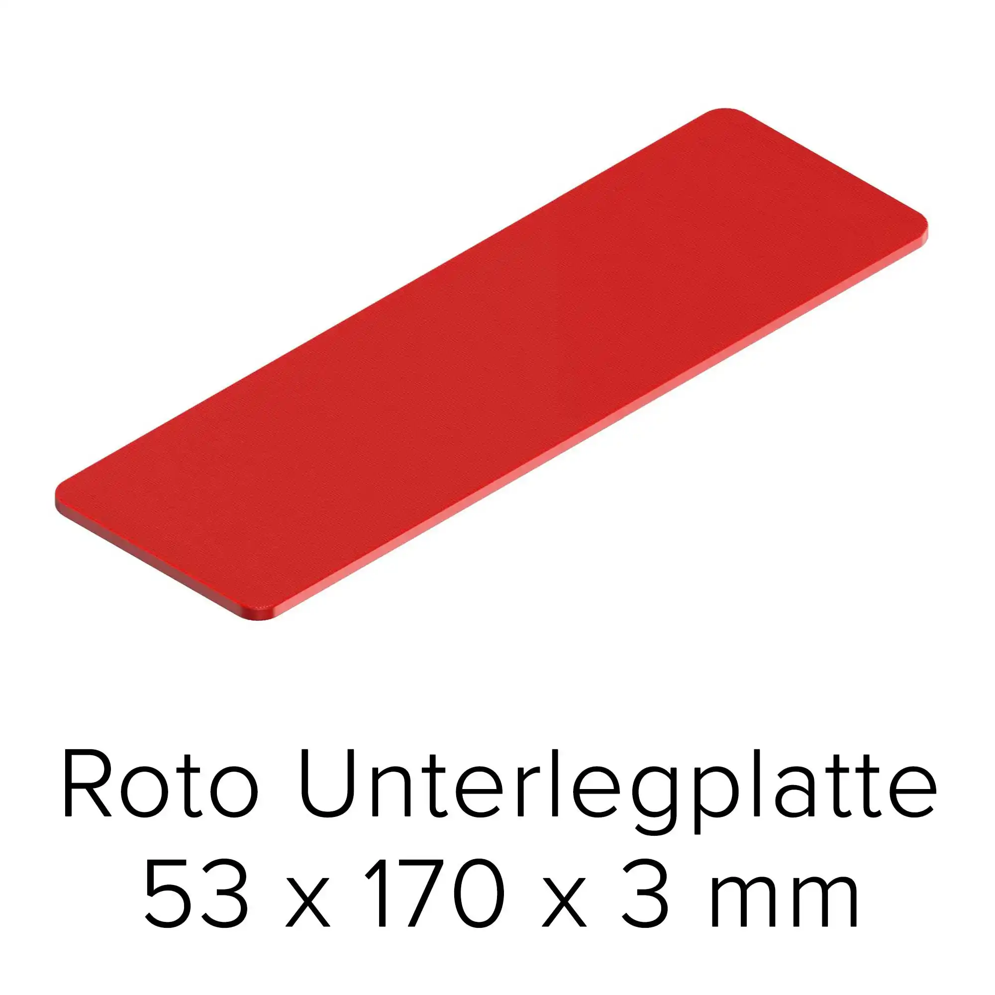 Roto Unterlegplatte 53 x 170 x 3 mm