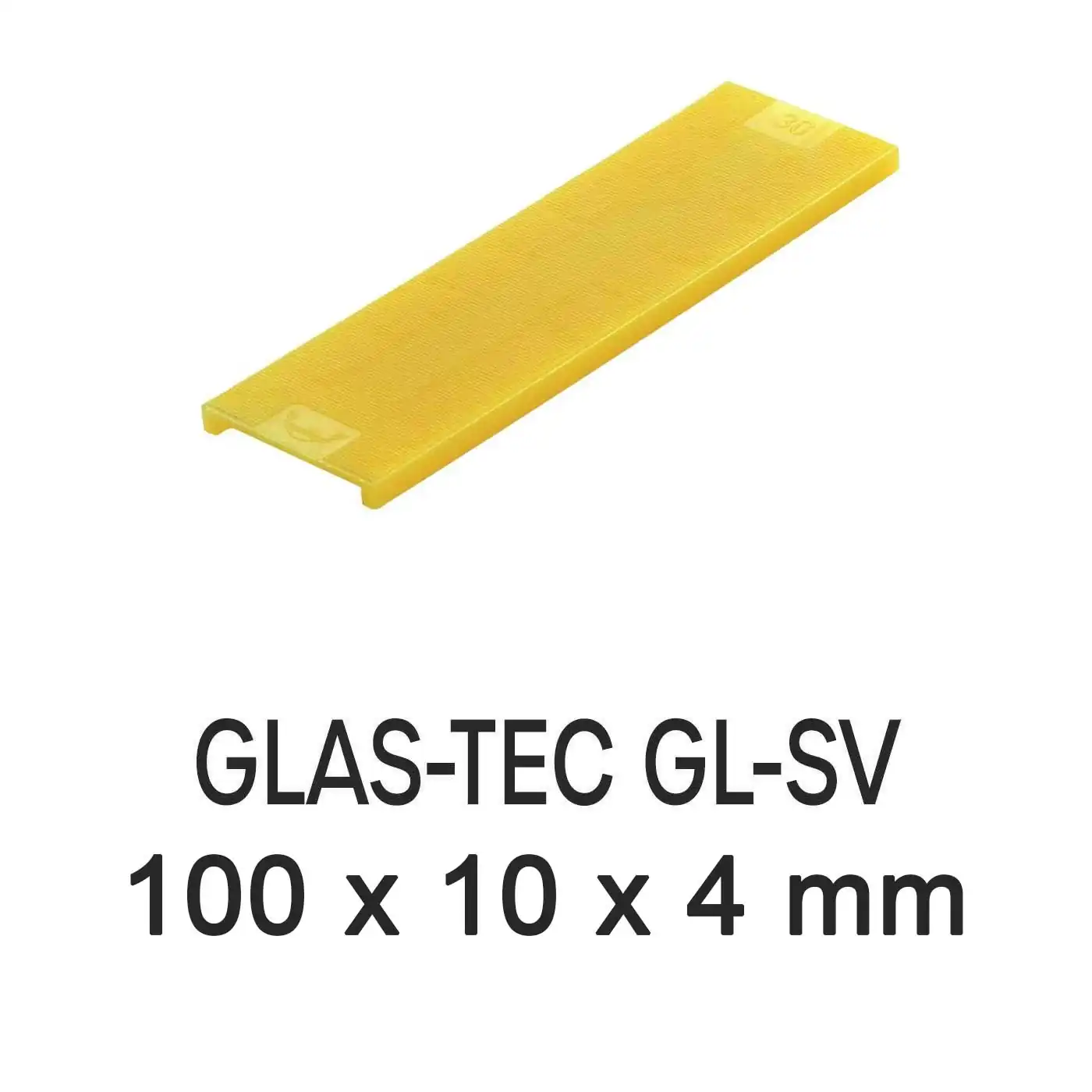 Roto GLAS-TEC GL-SV 100 x 10 x 4 mm Verglasungsklötze 1000 Stück