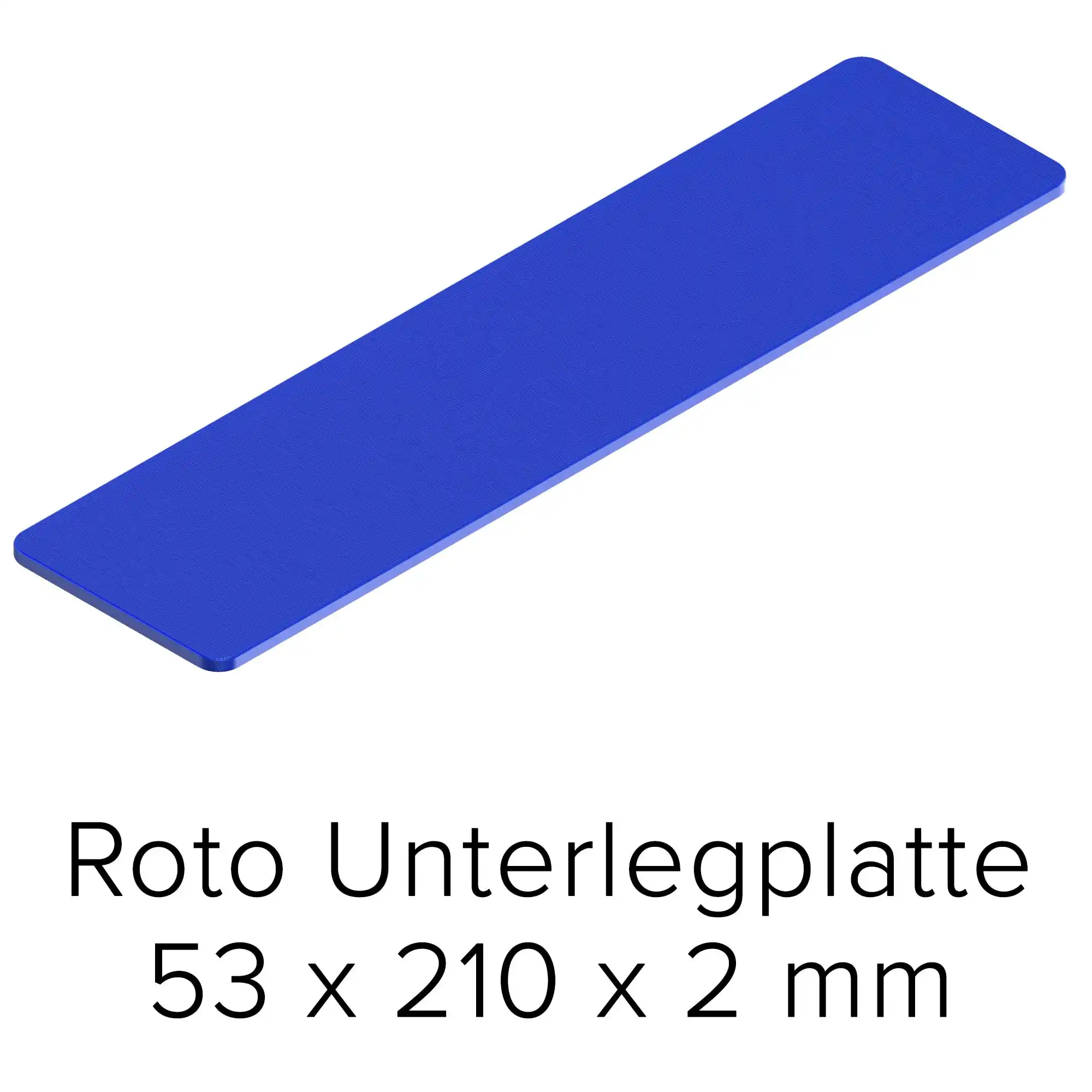 Roto Unterlegplatte 53 x 210 x 2 mm