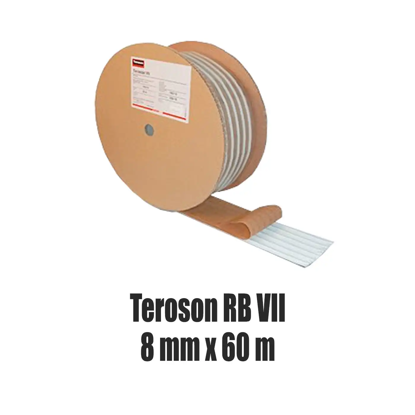 Profiliertes Dichtband TEROSON RB VII Rundprofil 8 mm x 60 m