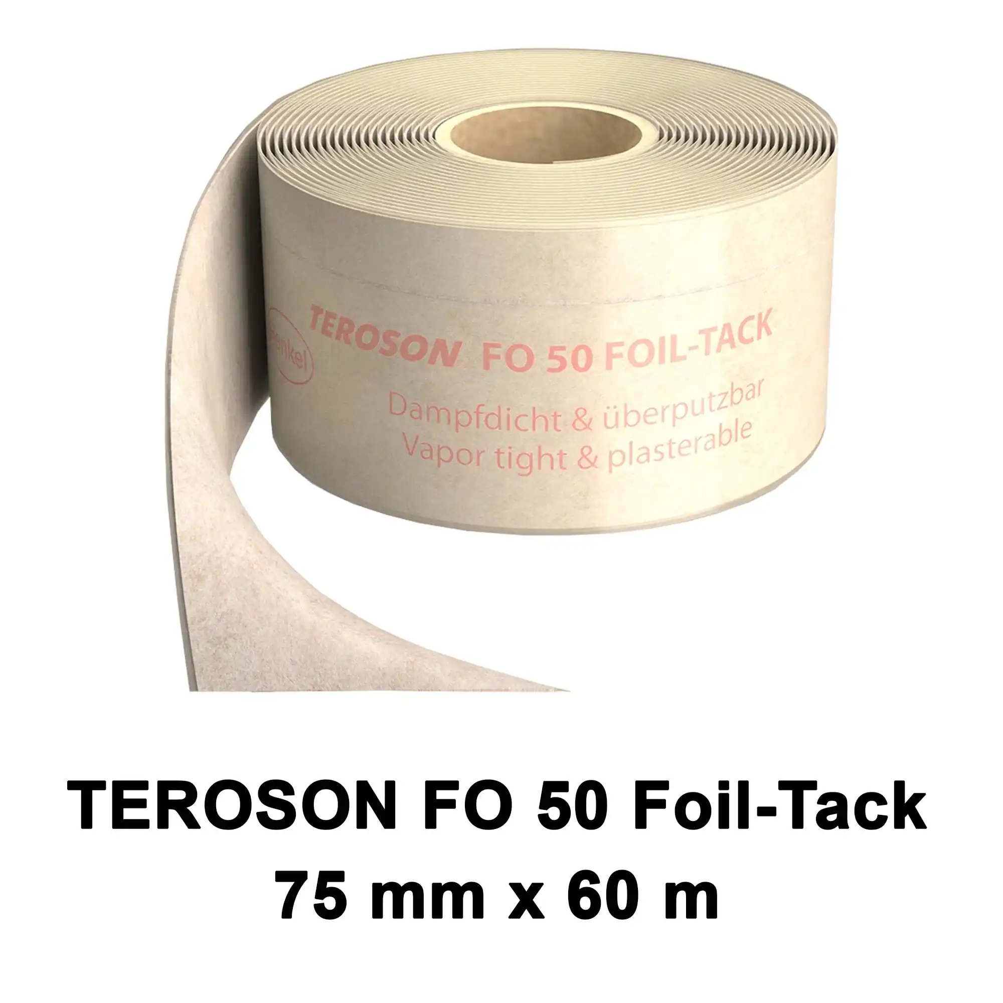 Dichtfolie TEROSON FO 50 FOIL-TACK 75mm x 60m