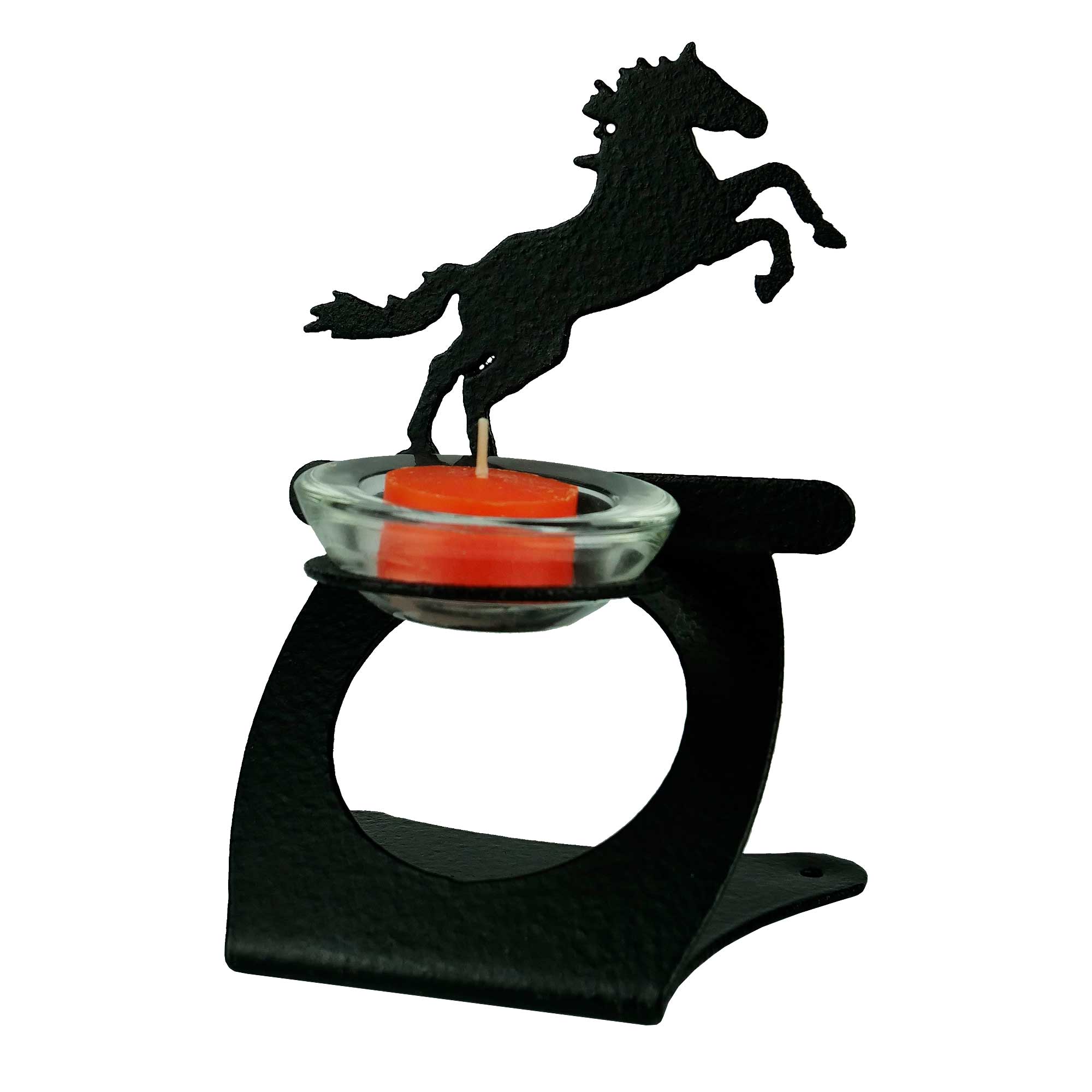 Twilight Teelichthalter Rearing Horse von The Profiles Range