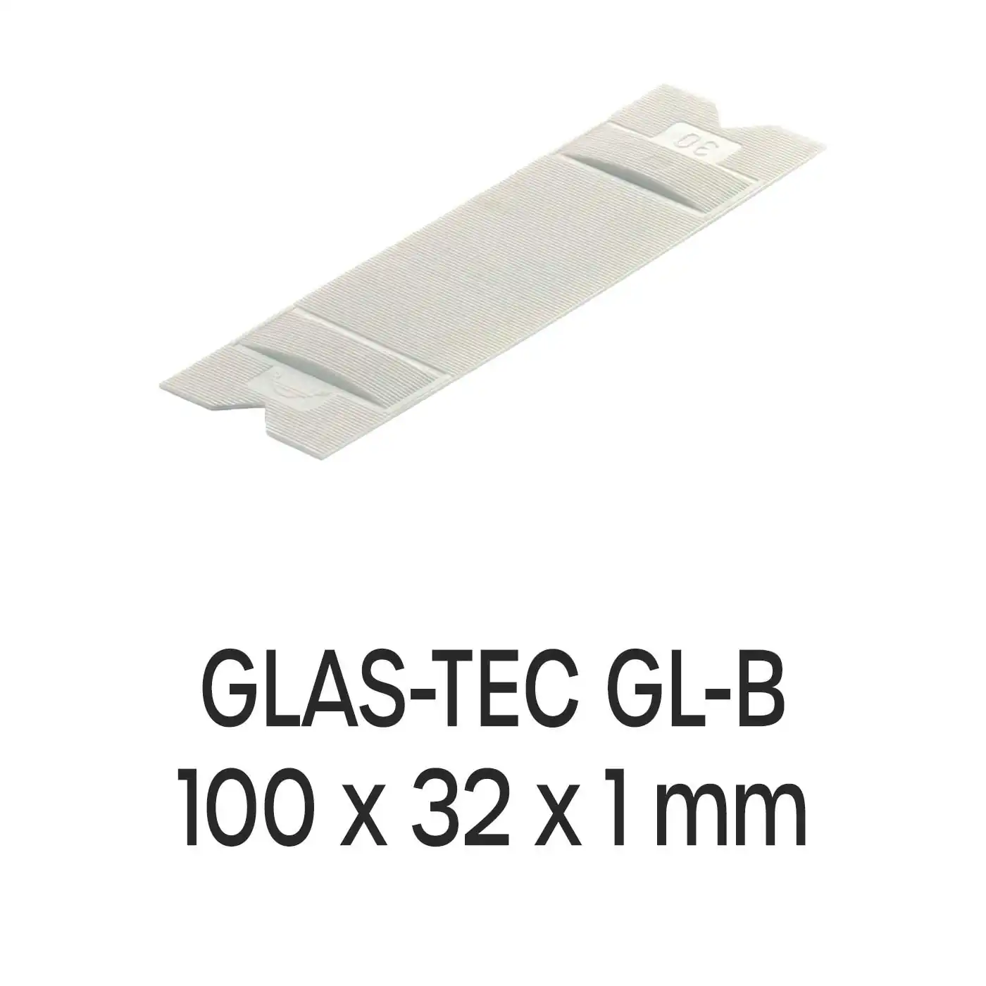 Roto GLAS-TEC GL-B 100 x 32 x 1 mm Verglasungsklötze 500 Stück