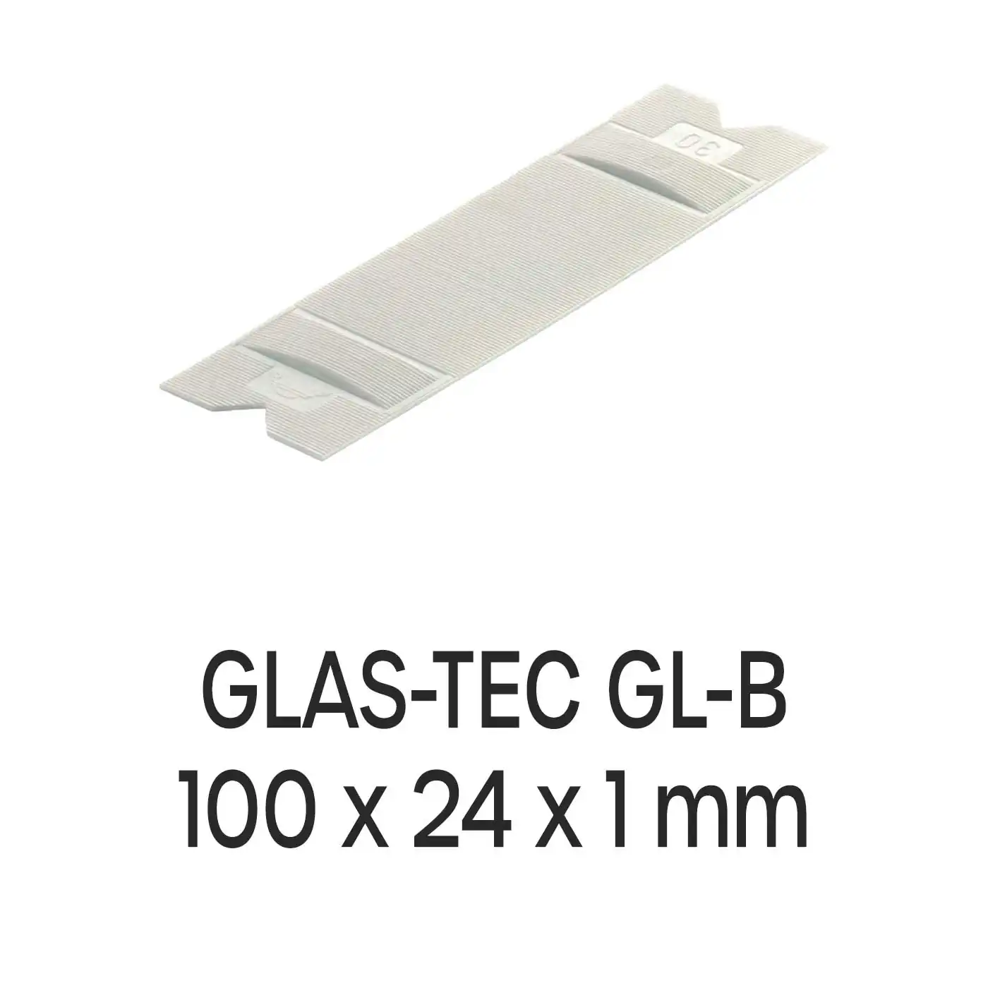 Roto GLAS-TEC GL-B 100 x 24 x 1 mm Verglasungsklötze 1000 Stück
